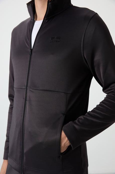 Heren Polyester Scuba Actieve Set Met Ritskraag - Image 3