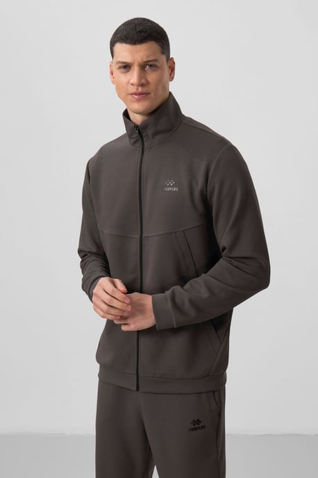 Heren Longsleeve Zip Sweatshirt en Broeken Set - Image 2