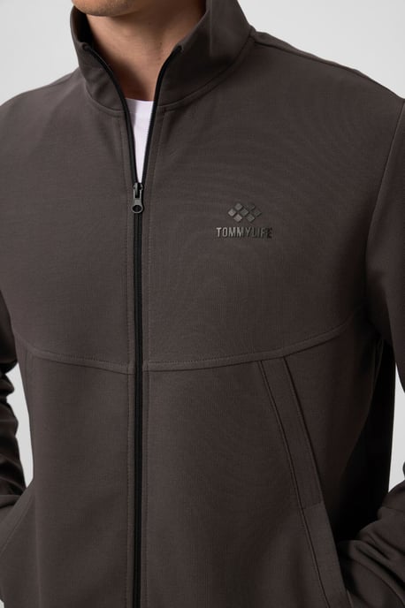 Heren Longsleeve Zip Sweatshirt en Broeken Set - Image 4