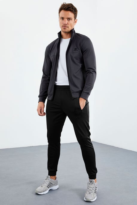 Heren Scuba Brei Sweatshirt en Broeken Set - Image 1