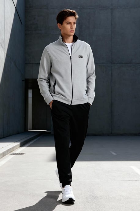 Heren Fleece Sweater en Broek Set - Image 1