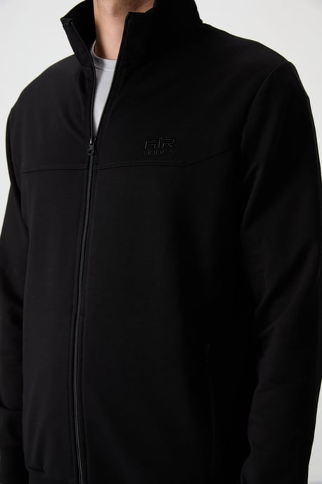 Heren gebreide fleece sweatshirt en broek set - Image 3