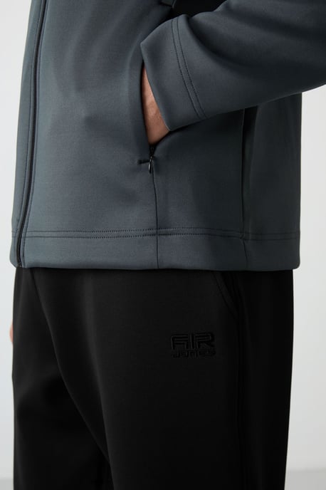 Heren Polyester Scuba Active Set Met Ritskraag - Image 3