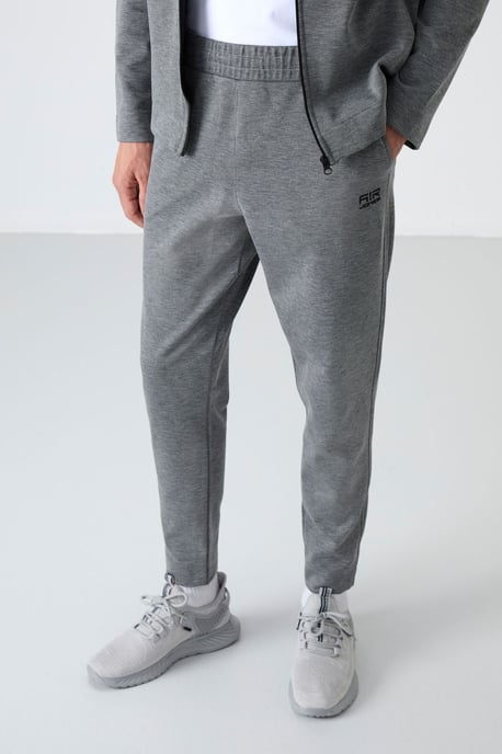 Heren Sweatshirt en Broek Set met Ritskraag - Image 3