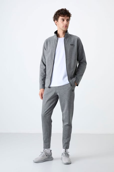 Heren Sweatshirt en Broek Set met Ritskraag - Image 5