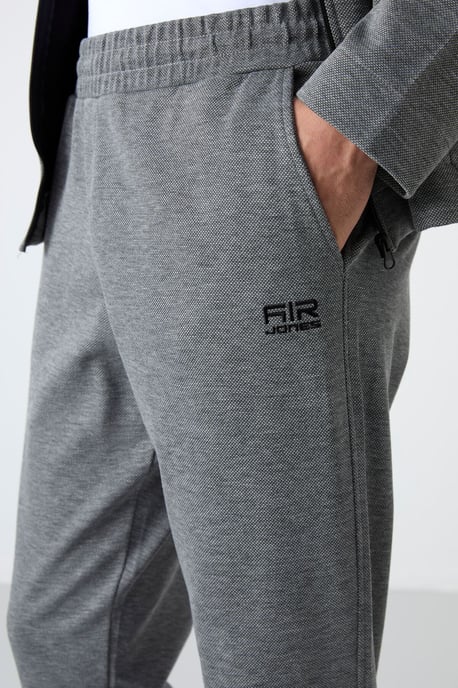 Heren Sweatshirt en Broek Set met Ritskraag - Image 6