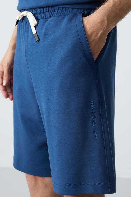 Heren Oversized Katoenmix T-Shirt en Shorts Set - Image 6