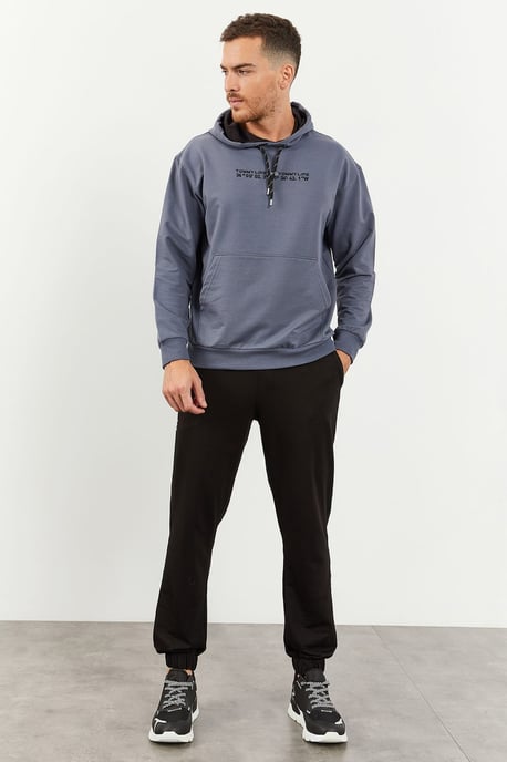 Oversized Hooded Sweatshirt en Broek Set - Image 3