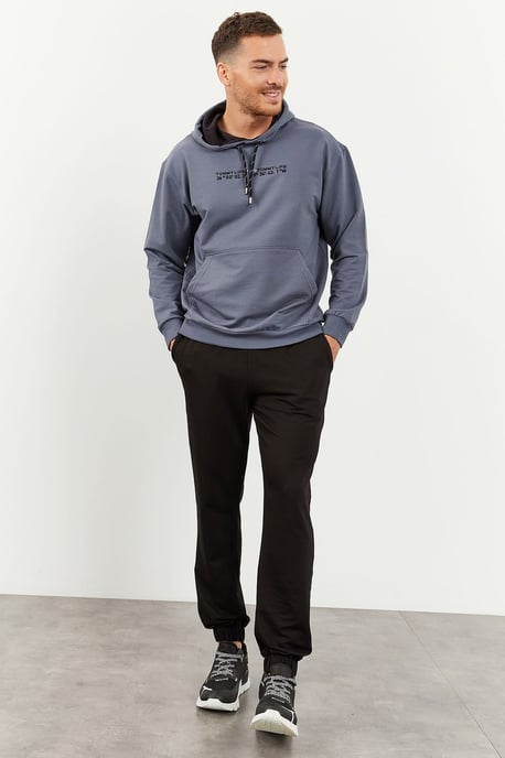 Oversized Hooded Sweatshirt en Broek Set - Image 5