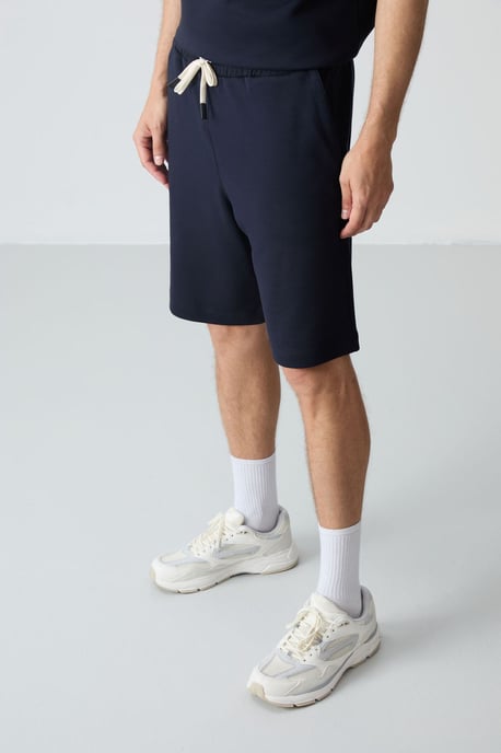 Heren Oversized Katoenmix T-Shirt en Shorts Set - Image 6