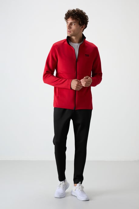 Heren Polyester Scuba Activiteitenset Met Ritskraag - Image 1