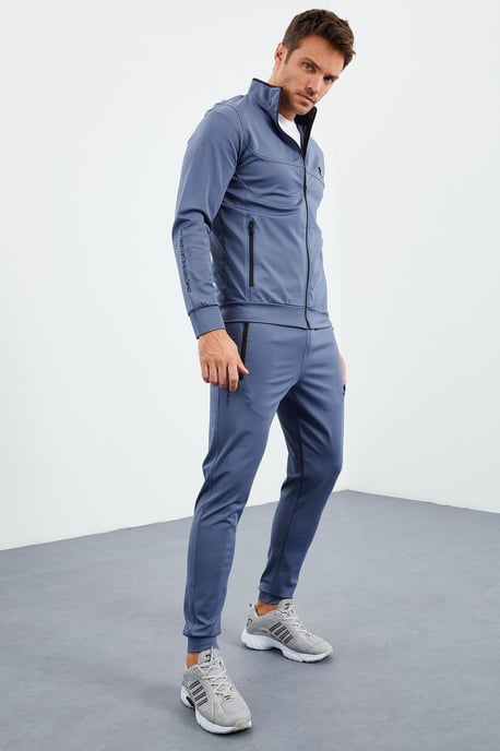 Heren Scuba Brei Sweatshirt en Broeken Set - Image 1