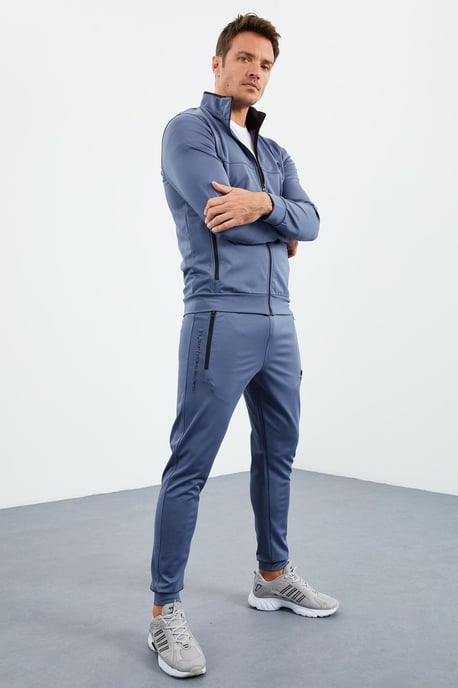 Heren Scuba Brei Sweatshirt en Broeken Set - Image 4