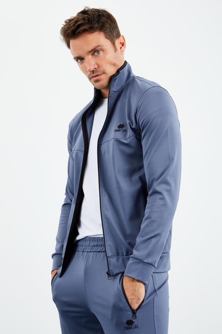 Heren Scuba Brei Sweatshirt en Broeken Set - Image 5