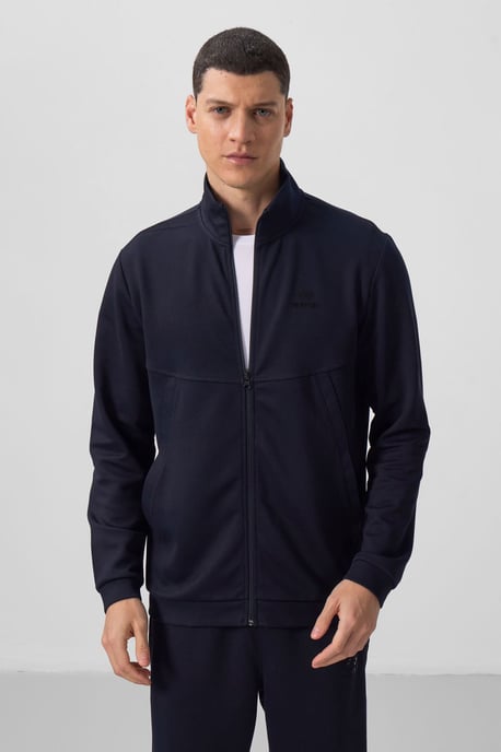 Heren lange mouw rits sweatshirt en broek set - Image 2