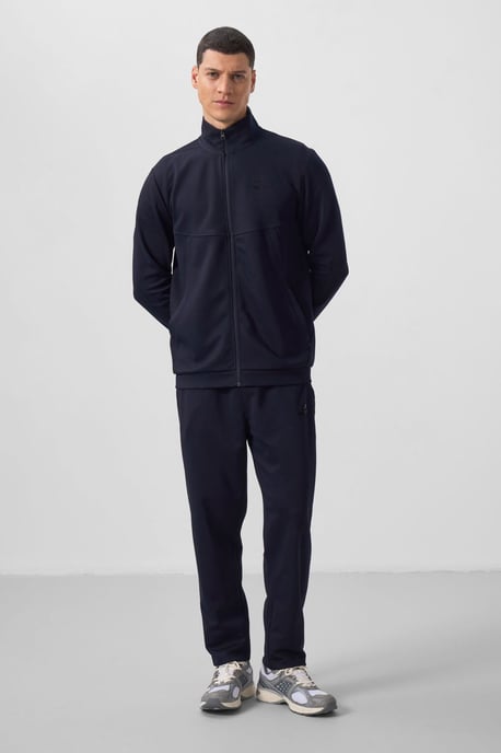 Heren lange mouw rits sweatshirt en broek set - Image 4