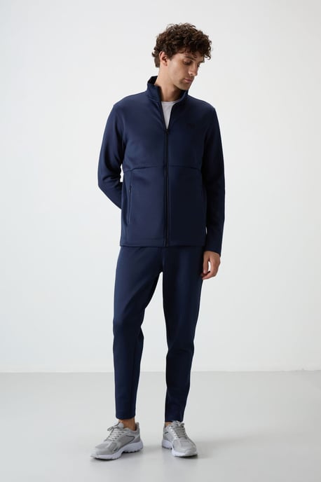 Heren Polyester Scuba Actieve Set Met Ritskraag - Image 5