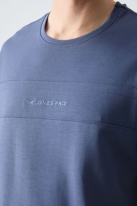 Heren Oversized Katoenmix T-Shirt en Short Set - Image 5