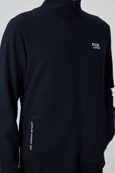 Heren Sweatshirt en Broek Set met Ritskraag - Image 6
