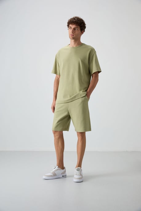 Overmaat T-Shirt en Shorts Set - Image 3