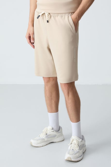 Heren Oversized Katoenmix T-Shirt en Korte Broek Set - Image 5