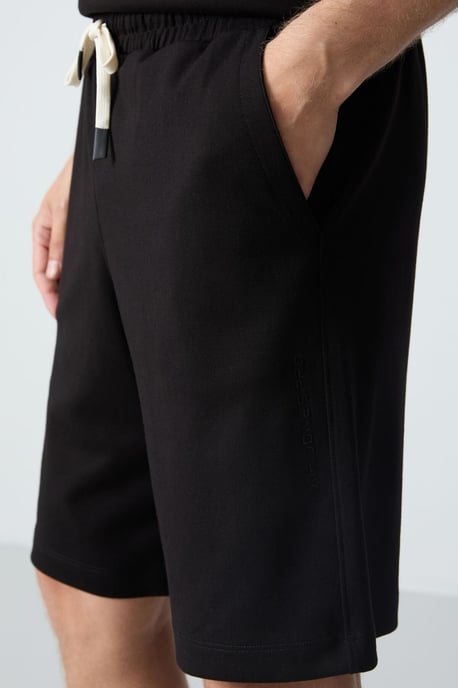 Heren Oversized Katoenmix T-Shirt en Shorts Set - Image 6