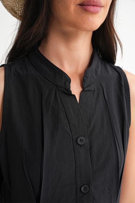 Geknoopte Tippet Kraag Maxi Jurk - Image 6