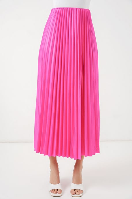Hoge Taille Maxi Rok met Rimpeldetail - Image 2