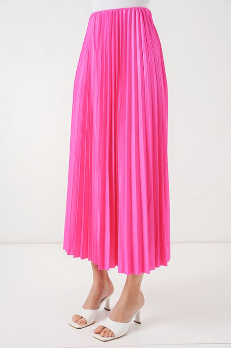 Hoge Taille Maxi Rok met Rimpeldetail - Image 4