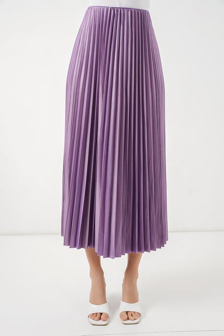 Hoge Taille Maxi Rok met Rimpeldetail - Image 2