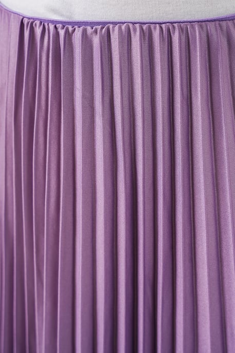 Hoge Taille Maxi Rok met Rimpeldetail - Image 6