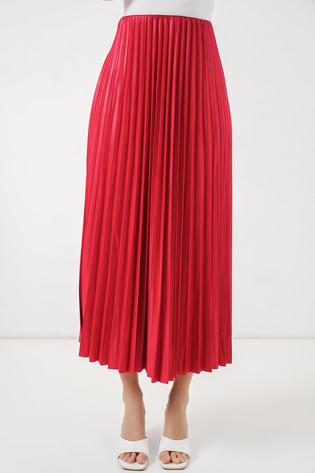 Hoge Taille Maxi Rok met Rimpeldetail - Image 2