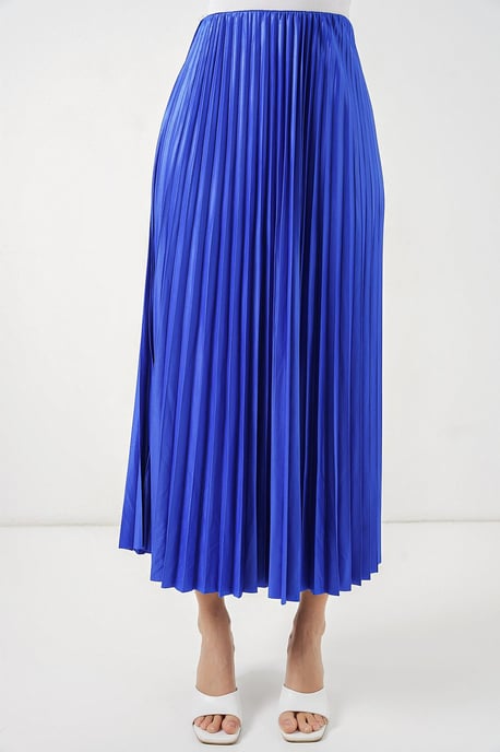 Hoge Taille Maxi Rok met Rimpeldetail - Image 2