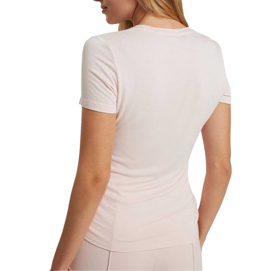 Ted Baker Dames/Dames Effen Lichtgewicht Fitted T-shirt (Roze) - Image 3