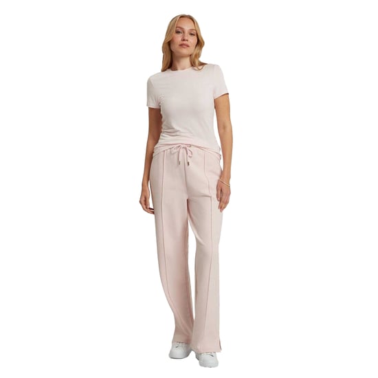 Ted Baker Dames/Dames Effen Lichtgewicht Fitted T-shirt (Roze) - Image 5