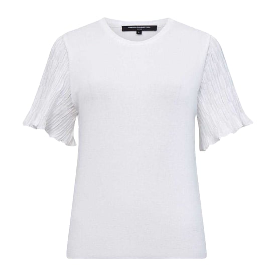French Connection Dames/Dames Krista Regular T-shirt (Wit) - Image 2