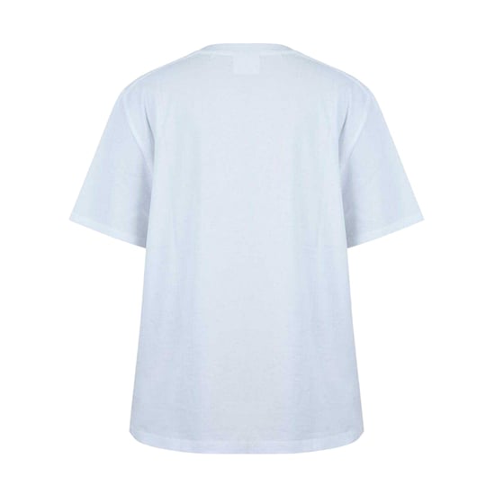SoulCal Dames Oversized T-Shirt met Palmboom (Wit/Groen) - Image 2