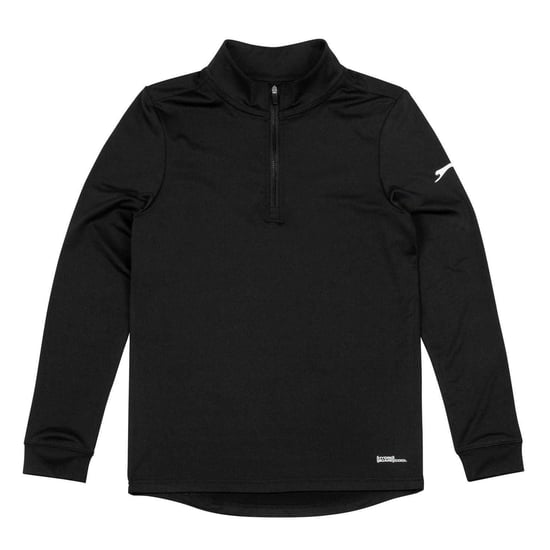 Slazenger Pullover met kwart rits voor kinderen (Zwart) - Image 1