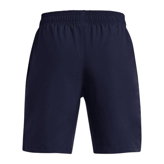 Under Armour Technische geweven korte broek met logo voor jongens (Academie Blauw) - Image 2