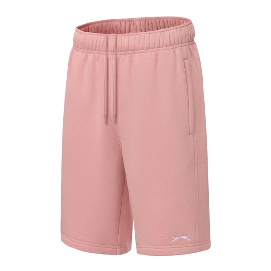 Slazenger Heren Fleece Shorts (Roze) - Image 3