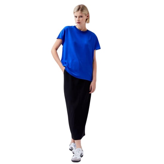 French Connection Dames/Dames Crew Hals Regular T-shirt (Saffierblauw) - Image 1