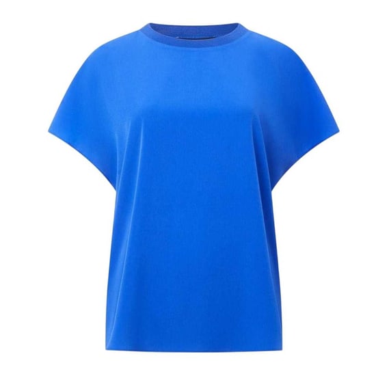 French Connection Dames/Dames Crew Hals Regular T-shirt (Saffierblauw) - Image 2