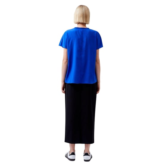 French Connection Dames/Dames Crew Hals Regular T-shirt (Saffierblauw) - Image 3