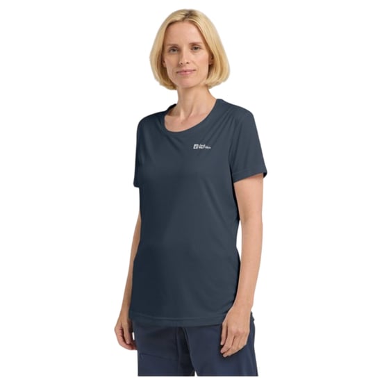Jack Wolfskin Tech T-shirt voor dames (normaal model) (Middernacht blauw) - Image 4