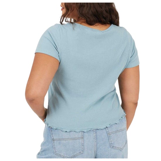 Brave Soul Dames/Dames Geribd Plus T-shirt (Eendenei) - Image 2