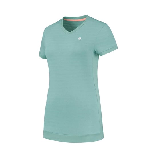 K-Swiss Dames/Dames V Hals Regular T-shirt (Blauw) - Image 1