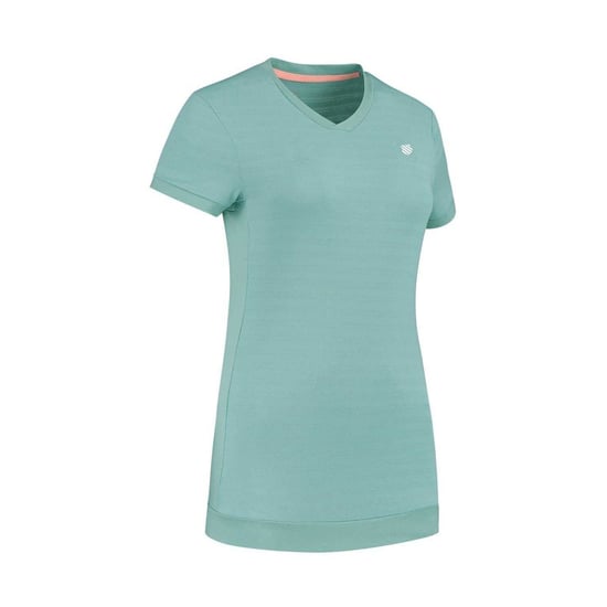 K-Swiss Dames/Dames V Hals Regular T-shirt (Blauw) - Image 2