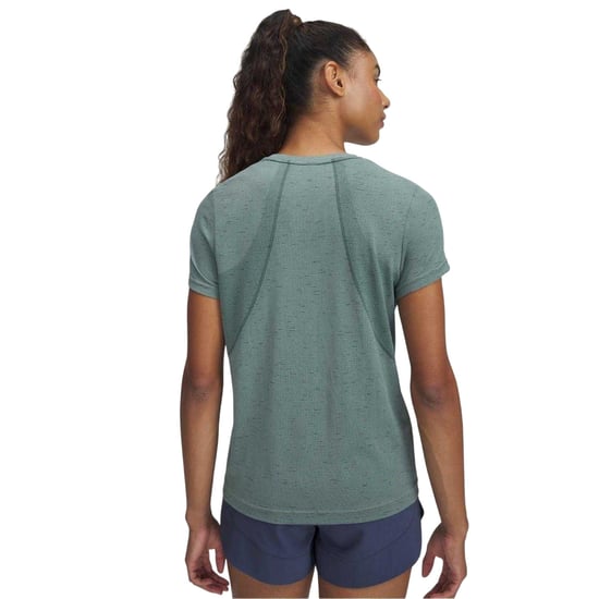 Under Armour Dames Vanish Seamless T-Shirt (Groen/Wit) - Image 2