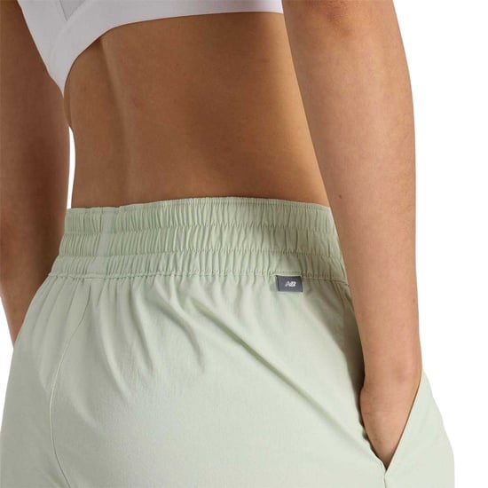 New Balance Dames/Dames Relaxed Fit Shorts (Munt) - Image 3
