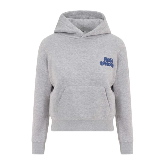 Rose London Hoodie met trekkoord – populair bij alle meisjes (Grijze Mergel) - Image 1
